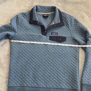 EUC Patagonia Quilted 1/4 Snap Button Pullover